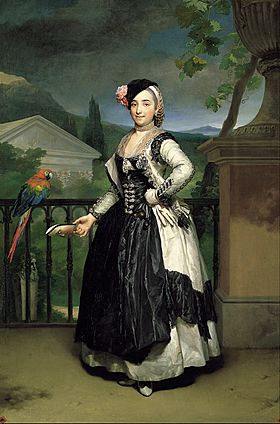 Archivo:Anton Rafael Mengs - Retrato de la marquesa de Llano - Google Art Project