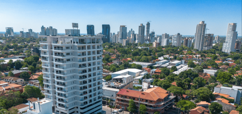 Asunción desde el barrio Herrera