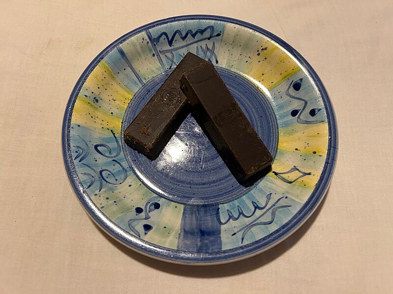Barras de chocolate
