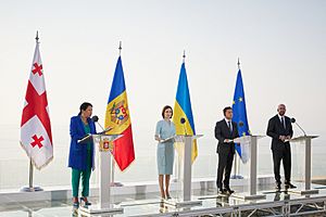 Archivo:Batumi International Conference, on 19 July 2021 03 (cropped)