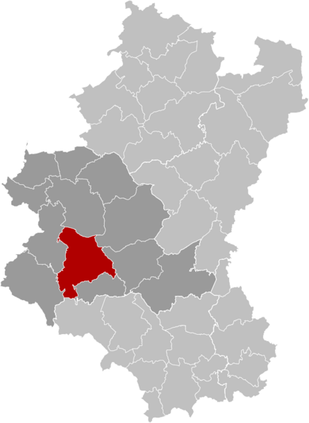 Bertrix Luxembourg Belgium Map