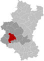 Bertrix Luxembourg Belgium Map