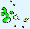 Buteo galapagoensis distribution