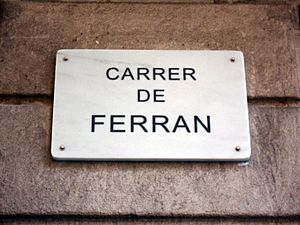 Archivo:Carrer Ferran BCN
