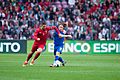 Cristiano Ronaldo (L), Luka Modric (R) - Croatia vs. Portugal, 10th June 2013