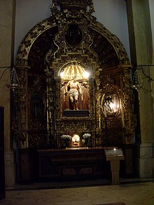 Archivo:Cristo atado a la columna Iglesia Sta. María (Écija)