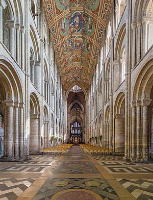 Archivo:Ely Cathedral Nave, Cambridgeshire, UK - Diliff
