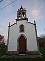 Fachada igrexa O Castro, Begonte