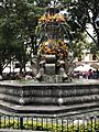 Fuente parque central Antigua, Guatemala