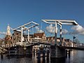 Haarlem, de Gravestenenbrug GM039259-0140 en de toren van de Bakenesserkerk RM19811 positie2 foto5 2015-01-04 12.45