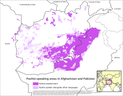 Map of Pashto-speaking areas in Afghanistan and Pakistan.svg