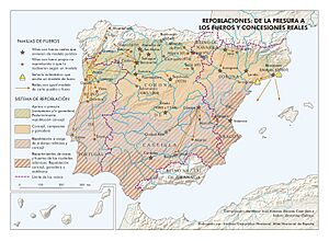Archivo:Mapa Repoblación de España 711-1250