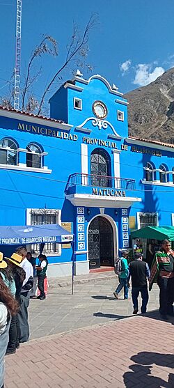 Municipalidad Provincial de Huarochirí, Matucana.jpg