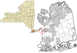 Nassau County New York incorporated and unincorporated areas Bellerose Terrace highlighted.svg