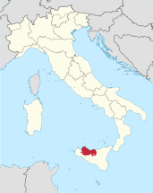 Palermo in Italy.svg