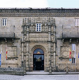Archivo:Parador de Santiago de Compostela 1
