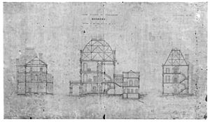 Archivo:Plan of Parliament House, Brisbane 1867