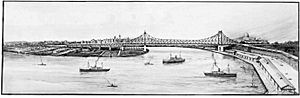 Archivo:Plans for the Brisbane River Bridge (later named Story Bridge), circa 1934