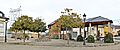 Plaza de la Calle Doce y monumento al Pastor en Castropodame