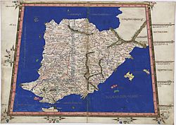 Ptolemy Cosmographia 1467 - Iberian Peninsula.jpg