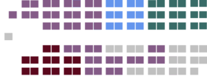 Senate of Canada - Seating Plan (44th Parliament).svg
