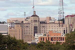 Archivo:UPMC Presbyterian Hospital from Schenley Park, 2015-10-01, 01