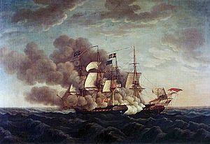 Archivo:USS Constitution vs Guerriere