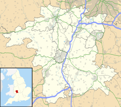 Worcester ubicada en Worcestershire