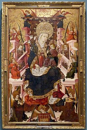 Archivo:Zaragoza - Museo - María, Reina de los Cielos