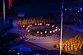 2012 Olympic flame fading