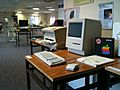 Apple computer on display at The National Computer & Communications Museum