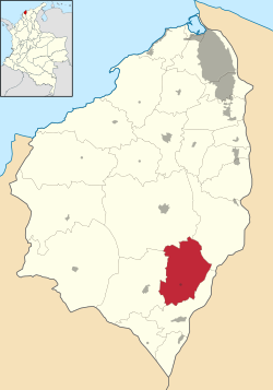Candelaria ubicada en Atlántico (Colombia)