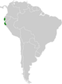Crypturellus transfasciatus map