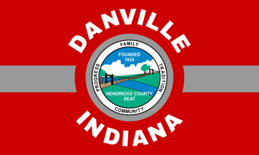 Flag of Danville, Indiana