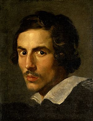 Archivo:Gian Lorenzo Bernini, self-portrait, c1623