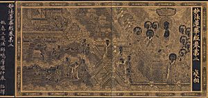 Archivo:Goryeo-Illustrated manuscript of the Lotus Sutra c.1340 (2)