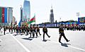 Ilham Aliyev attended the parade 09