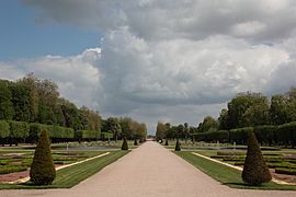 Jardins à la française, Château de Lunéville 02