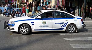 Archivo:Jordanian Police automobile (Audi)