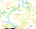 Map commune FR insee code 29060