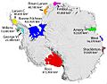Moa iceshelves