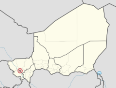 Niamey in Niger (special marker).svg