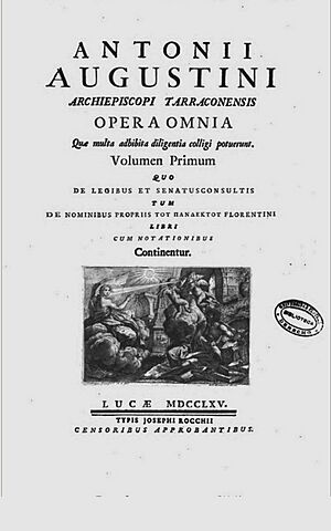 Archivo:Opera omnia (1765) d'Antoni Agustí