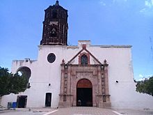Archivo:Parroquia del Señor de las Maravillas en el Arenal, Hidalgo. 02