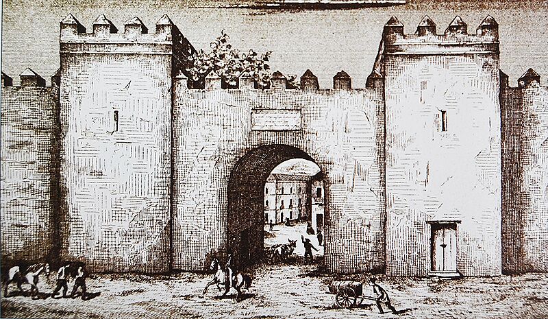 Puerta osario 1878