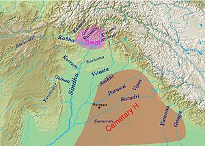 Archivo:Rigvedic geography
