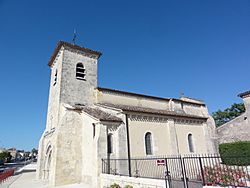 Saint-Martin-Lacaussade (Gironde) église, extérieur.JPG