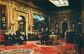 Salón de Conferencias del Senado en 1904