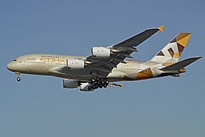 Archivo:Airbus A380-861 'A6-APE' Etihad (22286899899)