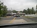 Bayport Avenue approaching Middle Road, Bayport, New York